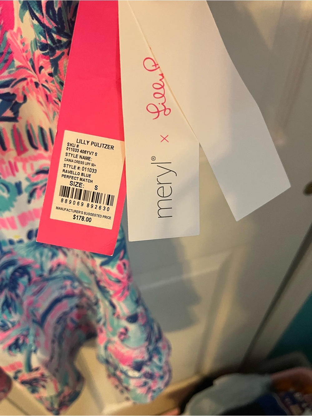Lilly Pulitzer Dania Dress - Ravello Blue Perfect Match - Picture 4 of 8